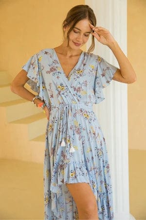 Ibiza Boho Asymmetrische Ibiza jurk