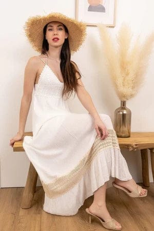 Ibiza Boho Chique Gehaakte Ibiza Jurk