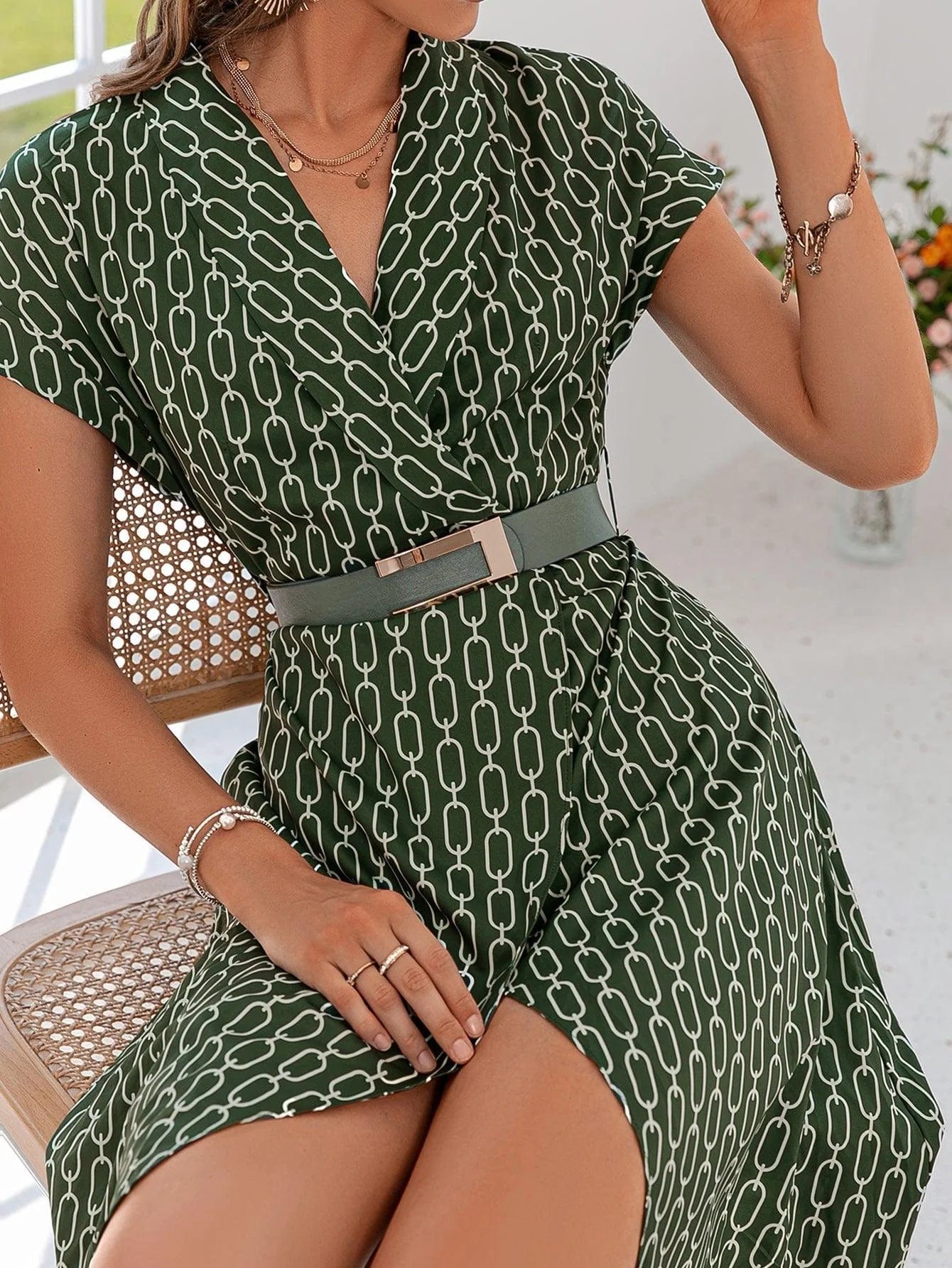 Ibiza Boho Feestelijke midi jurk