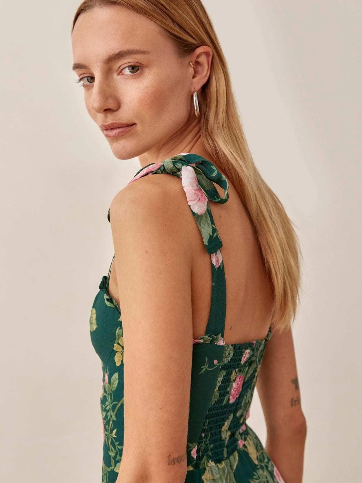 Ibiza Boho Groene Casual Korte Ibiza Jurk