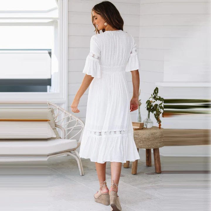 Ibiza Boho Ibiza style lange kanten jurk