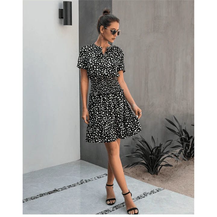 Ibiza Boho Korte bloemen Ibiza jurk