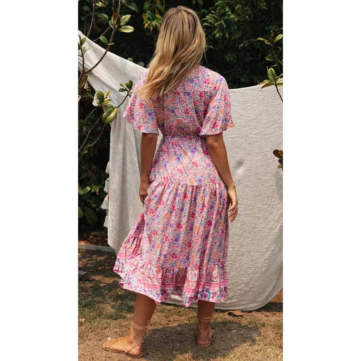 Ibiza Boho Landelijke Ibiza Style Jurk Lang
