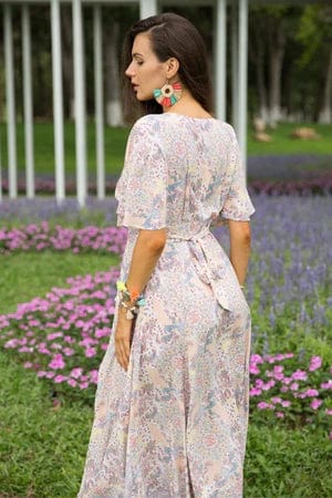 Ibiza Boho Maxi Ibiza Jurk Met Print