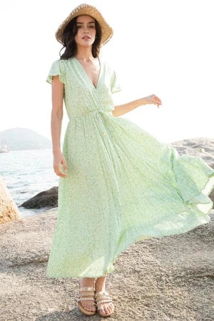 Ibiza Boho Midi Landelijke Ibiza Jurk