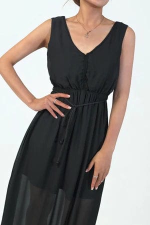 Ibiza Boho Zwarte Romantische Ibiza Jurk