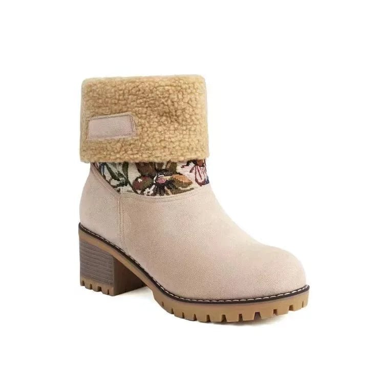 Ibiza Boho Beige / 35 Ibiza Boheemse Geboeid Winterlaarzen